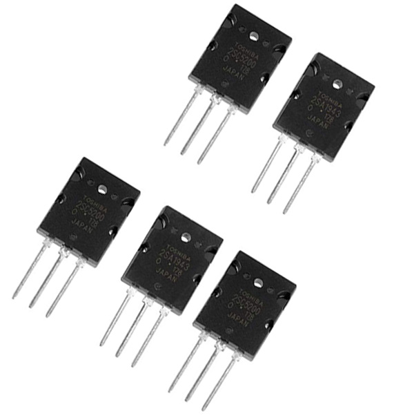 2SA1943 2SC5200 Transistor Kit NPN Transistor Electronic Power Amplifier